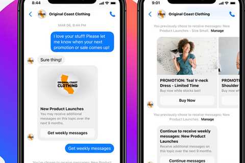 Meta Announces ‘Recurring Notifications’ for Business Messaging, a Significant Shift in its..