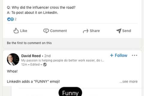 The LinkedIn Funny emoji is here