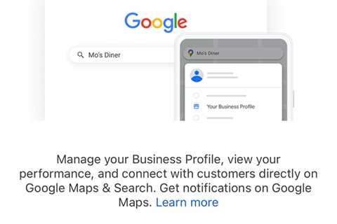 Google My Business App No Longer Available