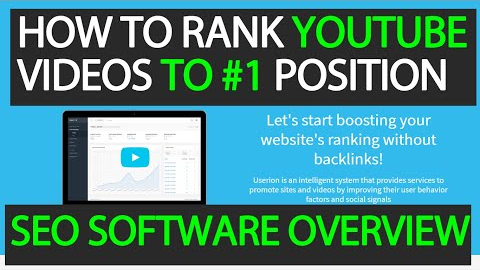 How to Rank YouTube Videos using Userion + Best Practices