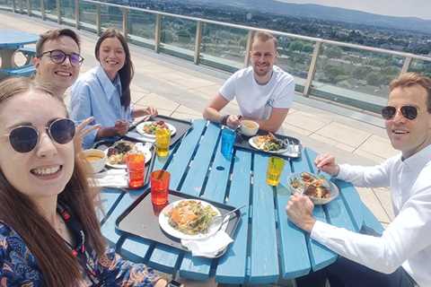 Rare Google Dublin Rooftop Outdoors Lunch