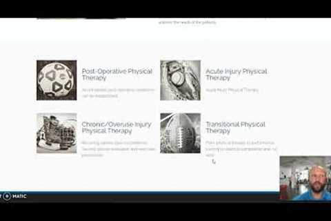 Physical Therapy Healthcare Center - FREE Website Tips and SEO | Living Water Marketing | WATCH NOW