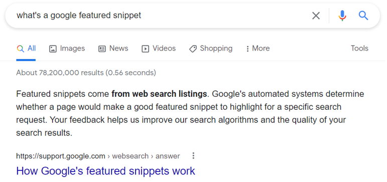 How to Get Your Website in the Featured Snippet
