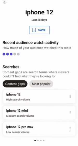 YouTube is testing new search and engagement insights for Creator Studio