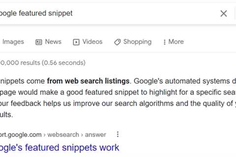 How to Get Your Website in the Featured Snippet