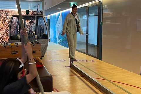 Balance Beam At Google Office