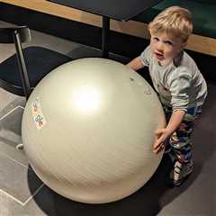 Large Google Exercise Ball