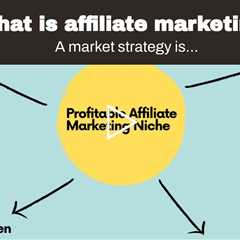 What is affiliate marketing niche?