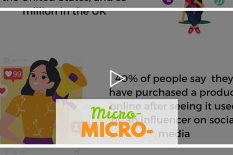 Micro-influencers and affiliate Marketing