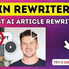 Spin Rewriter AI - Online Article Spinner Spin Rewriter AI Review