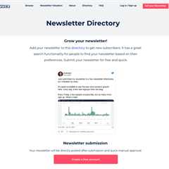Newsletter directories – Your key to increasing newsletter signups