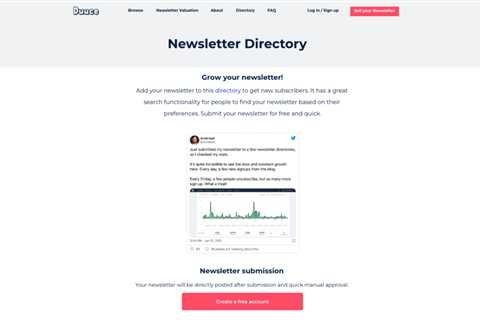 Newsletter directories – Your key to increasing newsletter signups