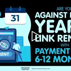 Are You Against Doing Yearly Link Rentals With Payment Every 6-12 Months?