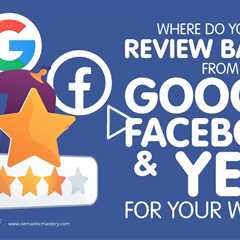 Where Do You Get Review Badges From Google, Facebook & Yelp For Your Website?