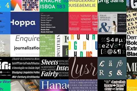 30 Best Fonts of 2023