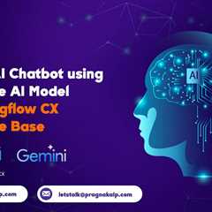 Build an AI Chatbot using a Generative AI Model with Dialogflow Knowledge Base. | by Pragnakalp..