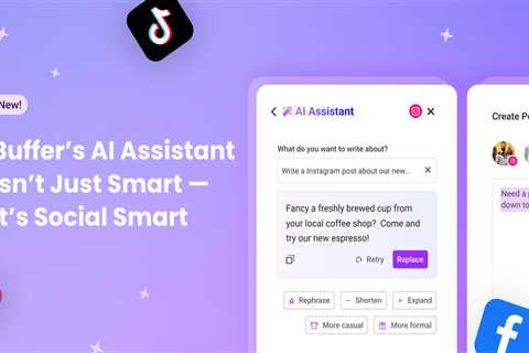 Introducing AI made for Social Media — Buffer’s AI Assistant