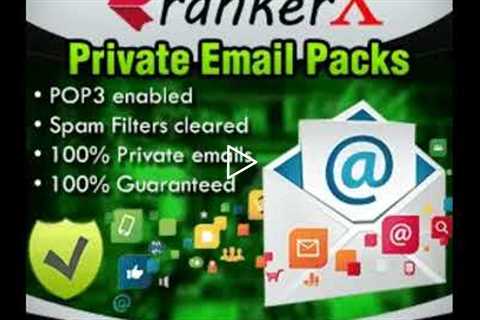 💰 Get Affordable RankerX Email Packs for Your SEO Needs! #seo #windows #searchengineoptimization