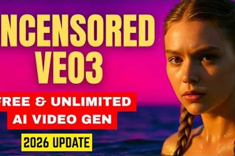 UNCENSORED VEO 3 !! New 2026 AI Video Generator ranks No1 || FREE AI Video Generator